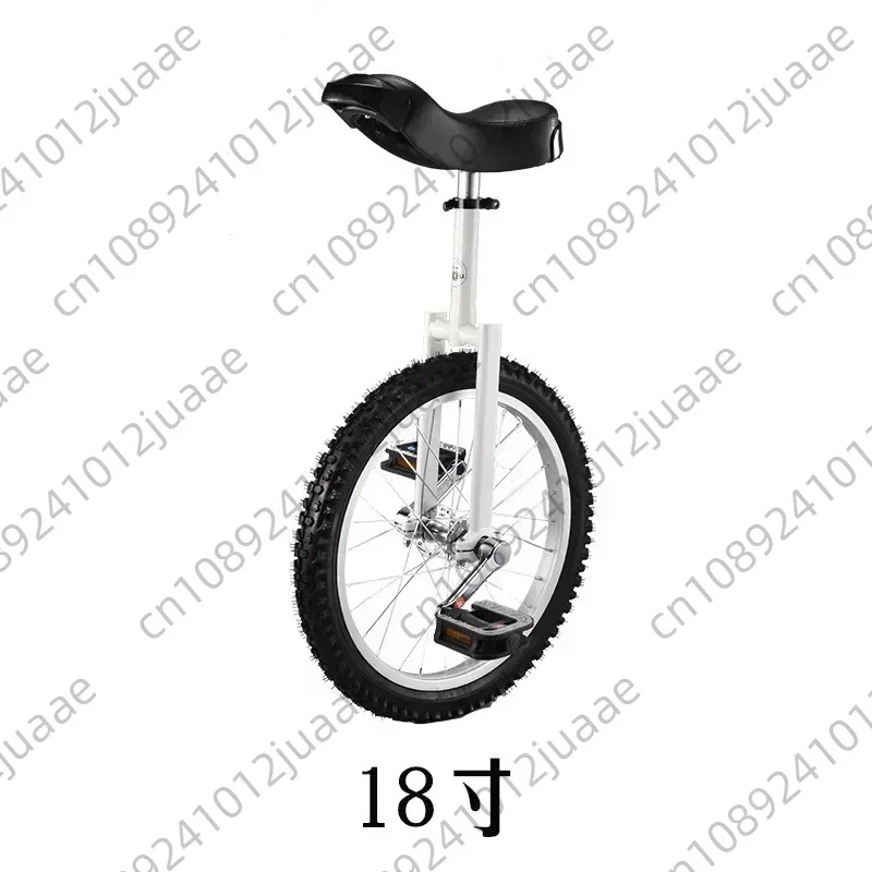 18 Inch Single Person Unicycle Adjustable Single Wheel Children Scooter Adult Unicycle Balance Competitive Car New