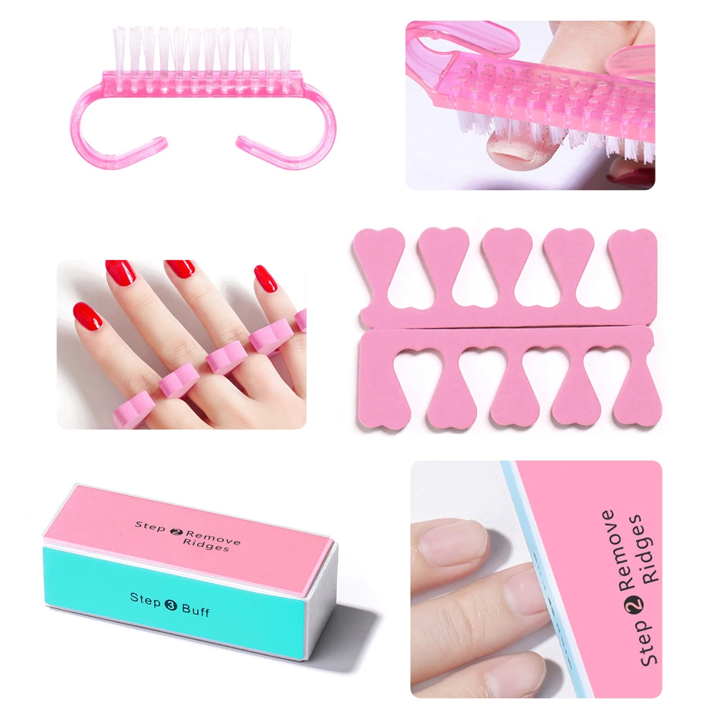 HALAIMAN accessori per Nail Art fai da te Smart Timing Uv Led lampada per asciugare le unghie trapano elettrico per unghie Set di strass di cristallo strumenti