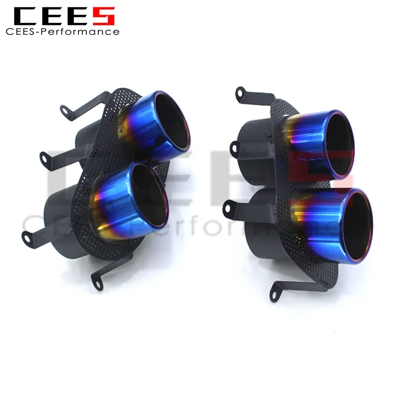 CEES Titanium alloy Tail Throat For Ferrari F12 2015-2016 special tail nozzle/tips Car Exhaust System