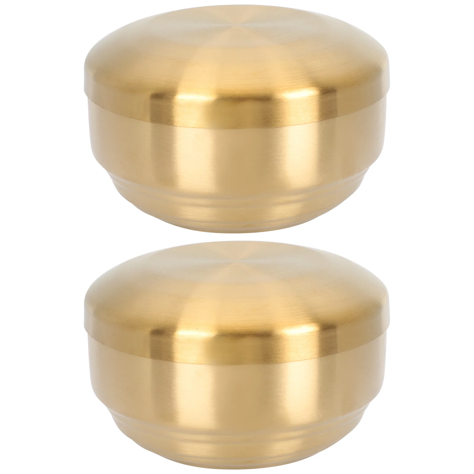 

2 шт. двухслойная миска для риса из нержавеющей стали, миска для сервировки еды, многофункциональный портативный кухонный контейнер для хранения еды