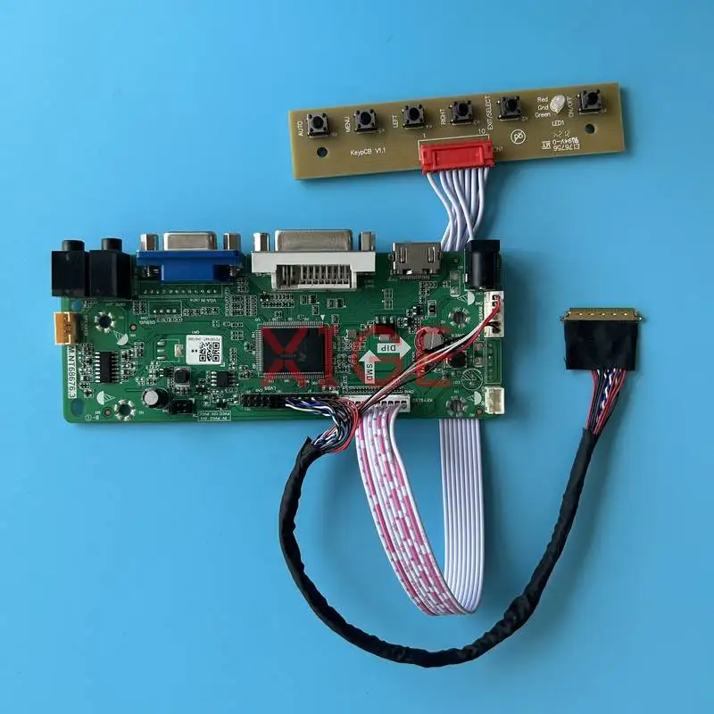 

For B101AW06 CLAA101NB01 B101AW03 B101AW02 Controller Board Kit Laptop Monitor Screen VGA DVI HDMI 1024*600 LVDS 40-Pin 1024x600