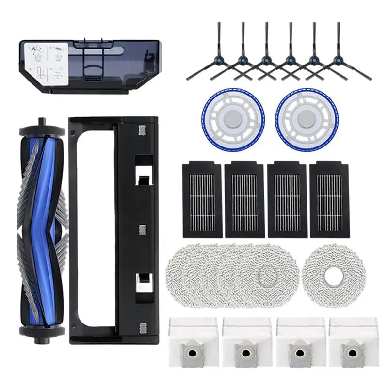 

AD23-For ECOVACS T50 PRO OMNI Robot Vacuum Main Side Brushes Robot Vacuum Spare Parts