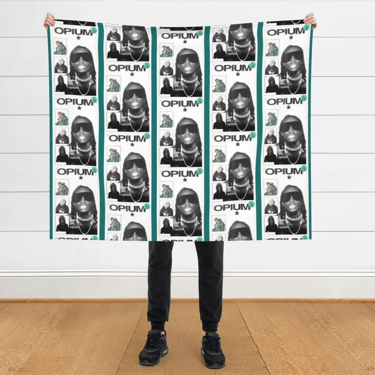 

apes on opium Throw Blanket Vintage anime Bed Decorative Throw Blankets