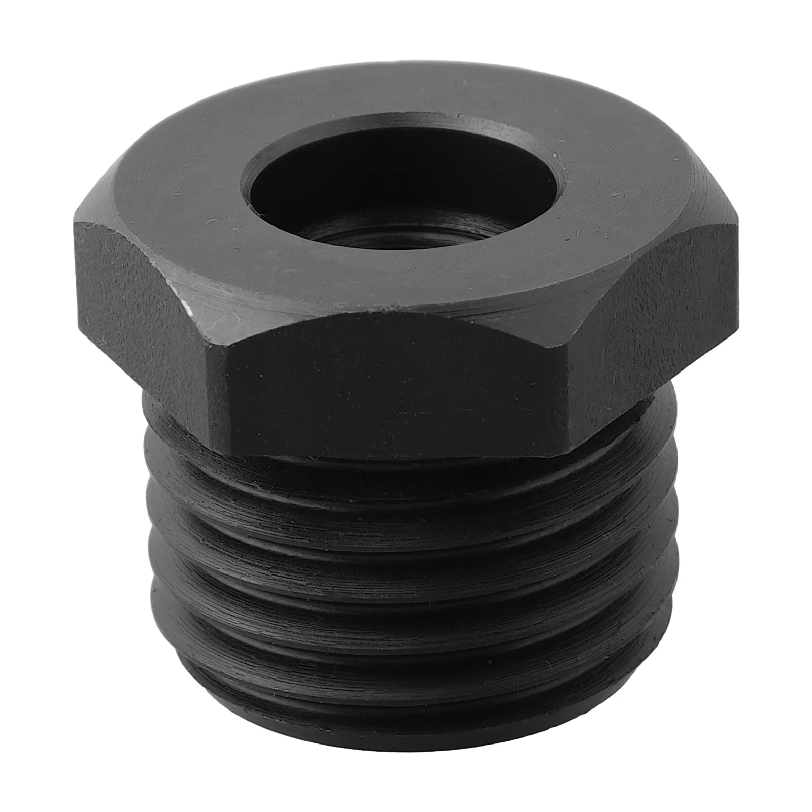 1pc Wood Lathe Chuck Adapters Black Screw Thread Spindle Adapters Matel Woodworking Accessories 33x3.5mm To 18x1.5mm