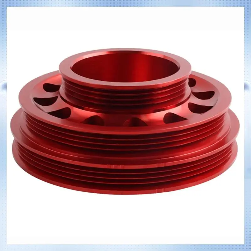

AM-The Best-Selling Racing Light Aluminum Crankshaft Pulley Was Red In 1992 For Honda Civic SOHC D15 D16