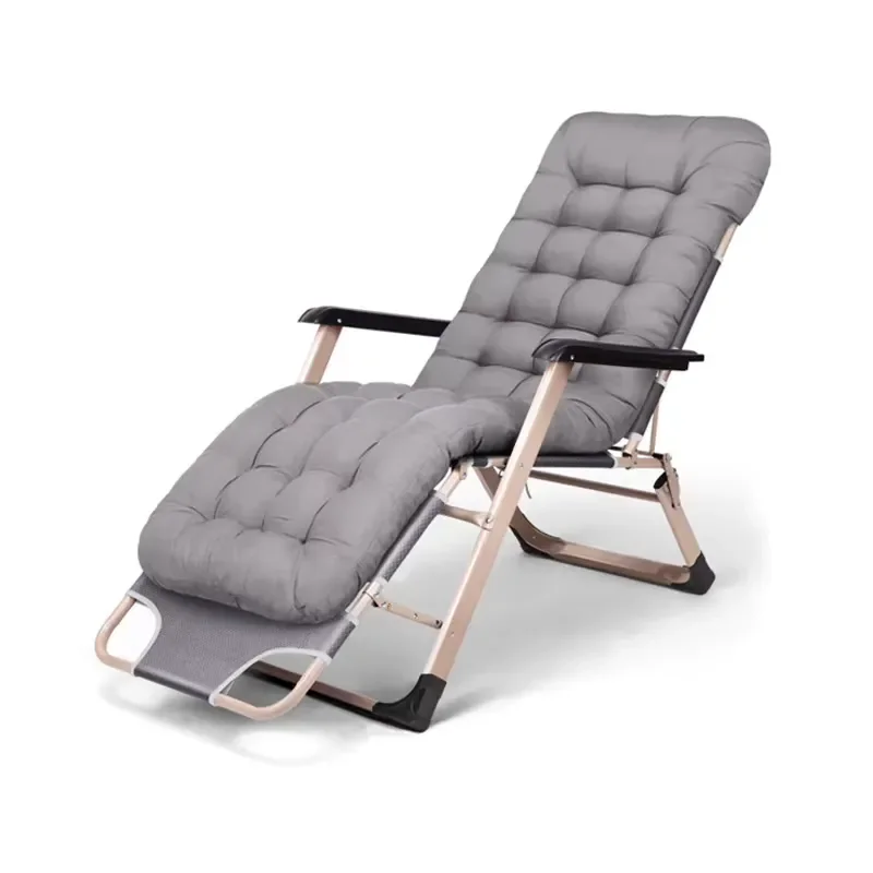 for Modern Friendly Outdoor Wrought Iron Folding Lounge Chair for Beach Garden Camping Courtyard  Warehouse
