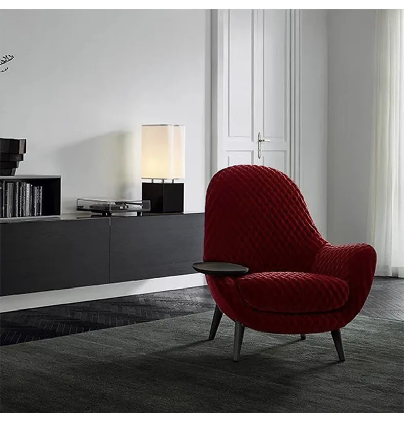 Cadeira de sofá individual de lazer