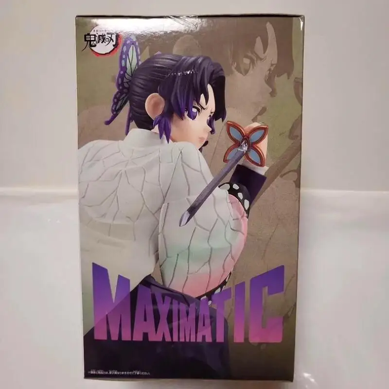 

Bandai Banpresto оригинальные Maximatic Demon Slayer Kimetsu No Yaiba Shinobu Kochou аниме фигурки модель украшения милая игрушка