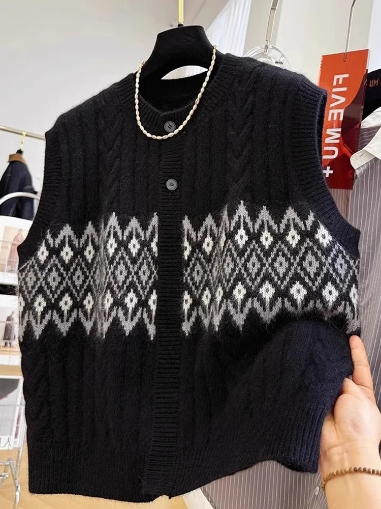 เสื้อคาร์ดิแกนถักแบบเปิดกระดุมเดี่ยวทรงสลิมฟิต สไตล์เกาหลี สีสันทันสมัยสำหรับผู้หญิง