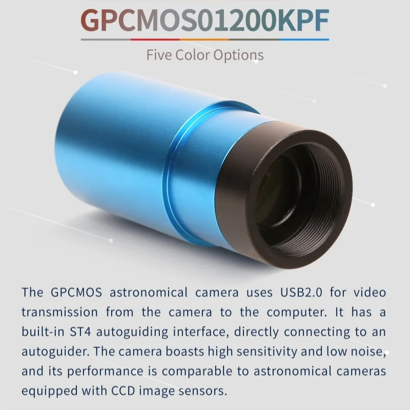 

ToupTek 225C Guide Camera build in SCT4 Auto Guiding Interface for Telescope