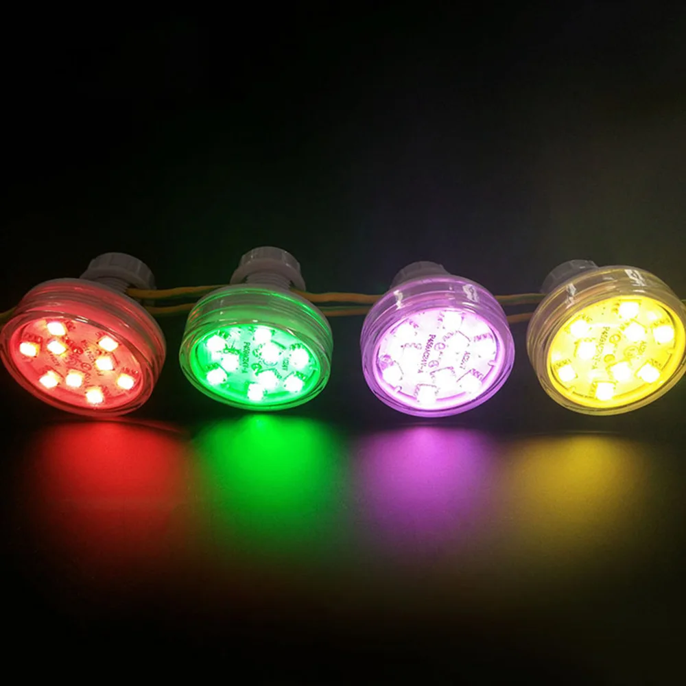 LEDピクセルライト,45mm rgb,自動制御,ランニング用