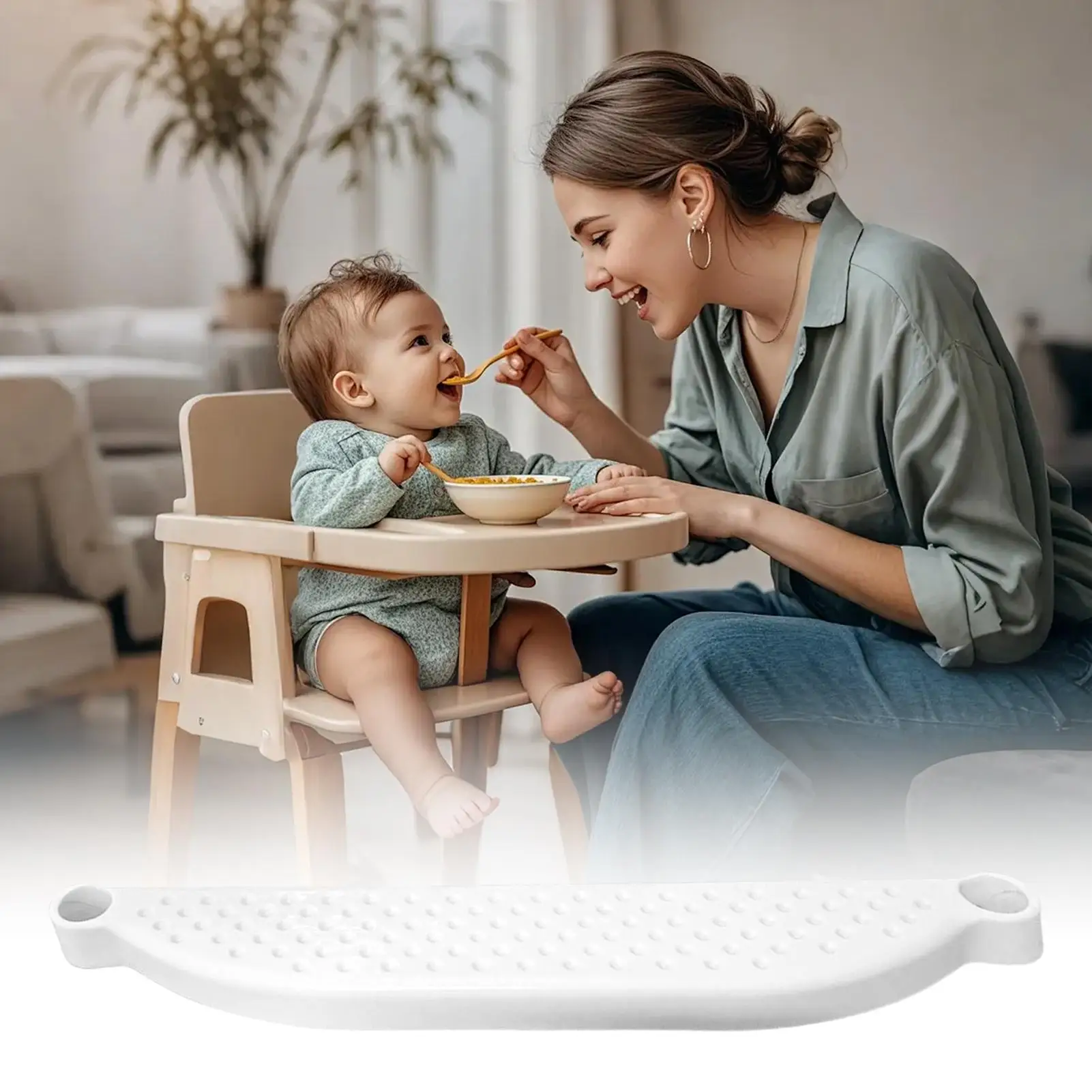 

Подставка для ног для стульчика, нескользящая регулируемая по высоте поддержка, аксессуары, подставка для ног для стула для дома, офиса, еды ребенка