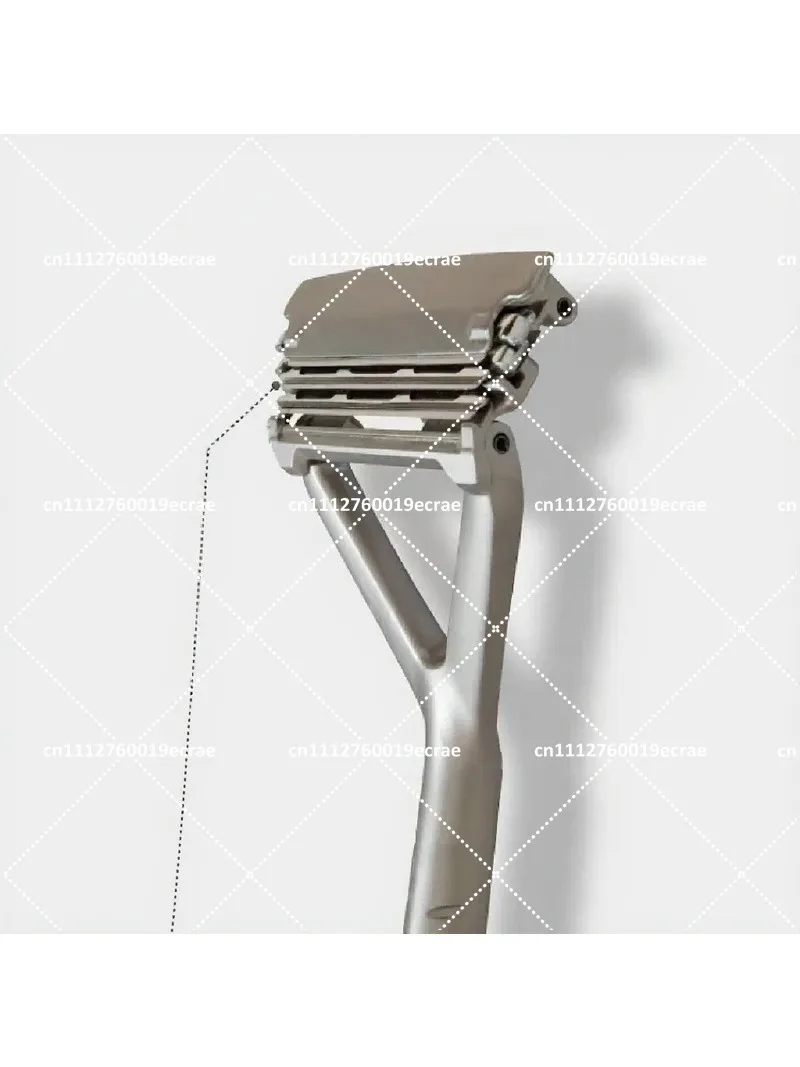 3 Layer Bald Head Shaver Replacement Blades Stainless Steel Razor Too