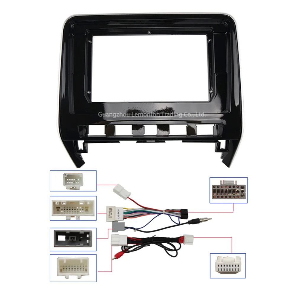 9-Inch 2din Autoradio Dashboard Voor Nissan Serena (C27)2020 Stereo Panel, voor Teyes Auto Panel Met Dual Din Cd Dvd Frame