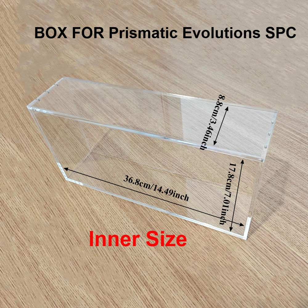 DISPLAY BOX Voor POKE Acryl Stofdicht Booster Show Case ETB Bescherming Poke Box Protector Transparant Plastic Acryl Case