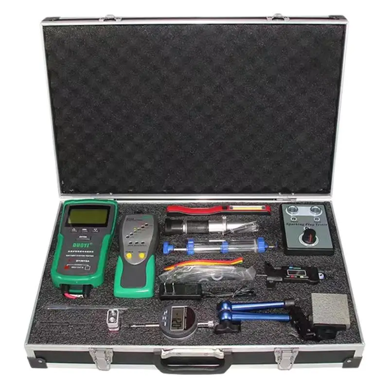 Keynew Car Quick Repair Protection Inspection Tool Set Oil Comparison Brake Oil Inspection Pen Brake Pad Thickness Tire Model