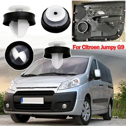 Car Door Bumper Panel Rivet Wheel Arch Lining Trim Clip For Citroen Jumpy G9 2007 - 2011 2012 2013 2016 Fiat Scudo Toyota Proace