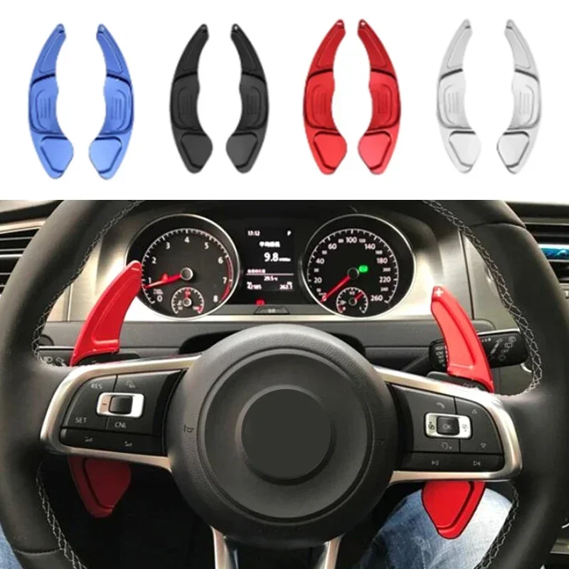 

Для Volkswagen VW GOLF 7 2015-GTI R MK7 Scirocco автомобильный Стайлинг автомобиля алюминиевый руль переключения передач лопатка переключения передач
