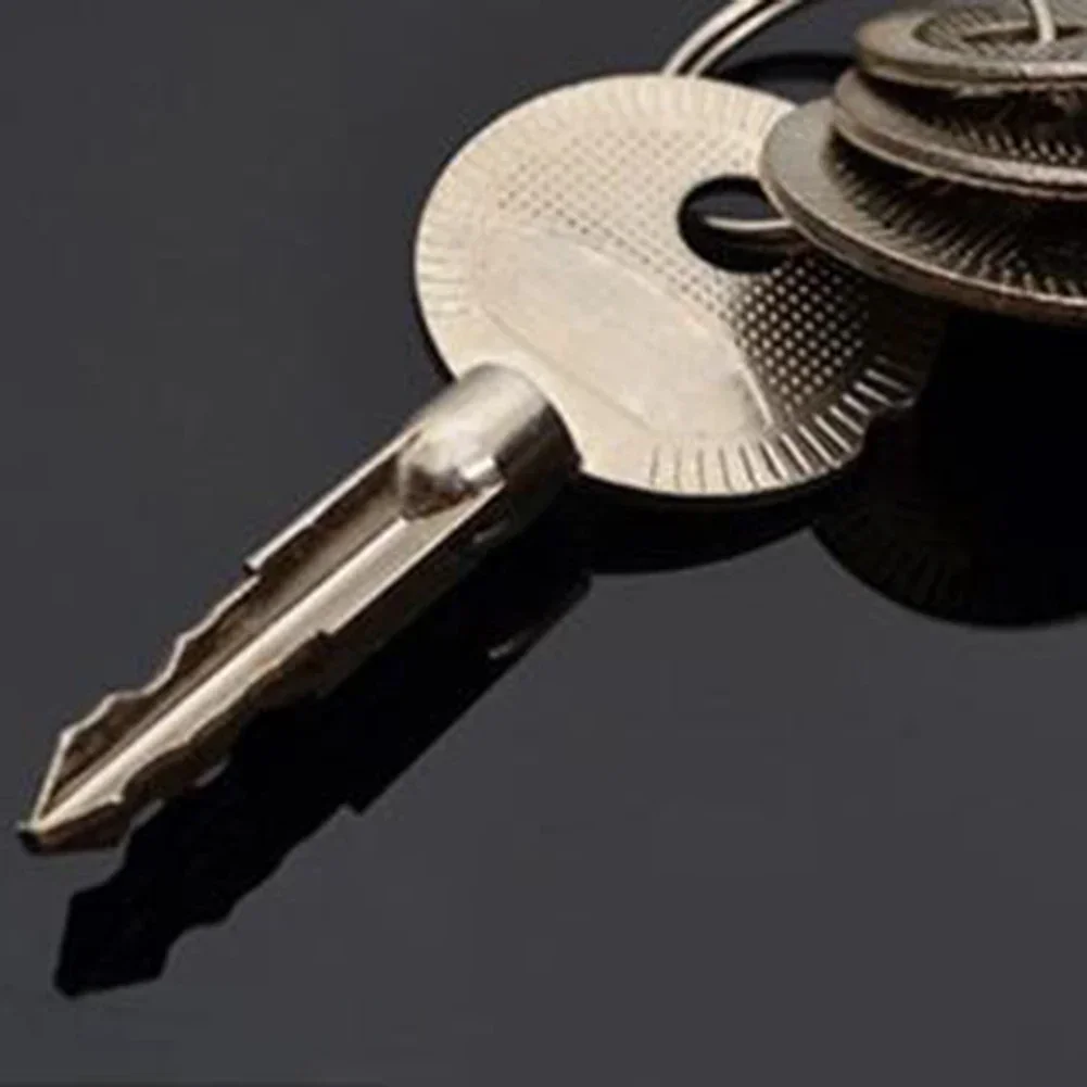Garage Door Lock With 2/4 Keys T-Type Garage Lock Door Lock Cylinder Lock Crook Cross Lock For Caravan Motorhome Door Hardware