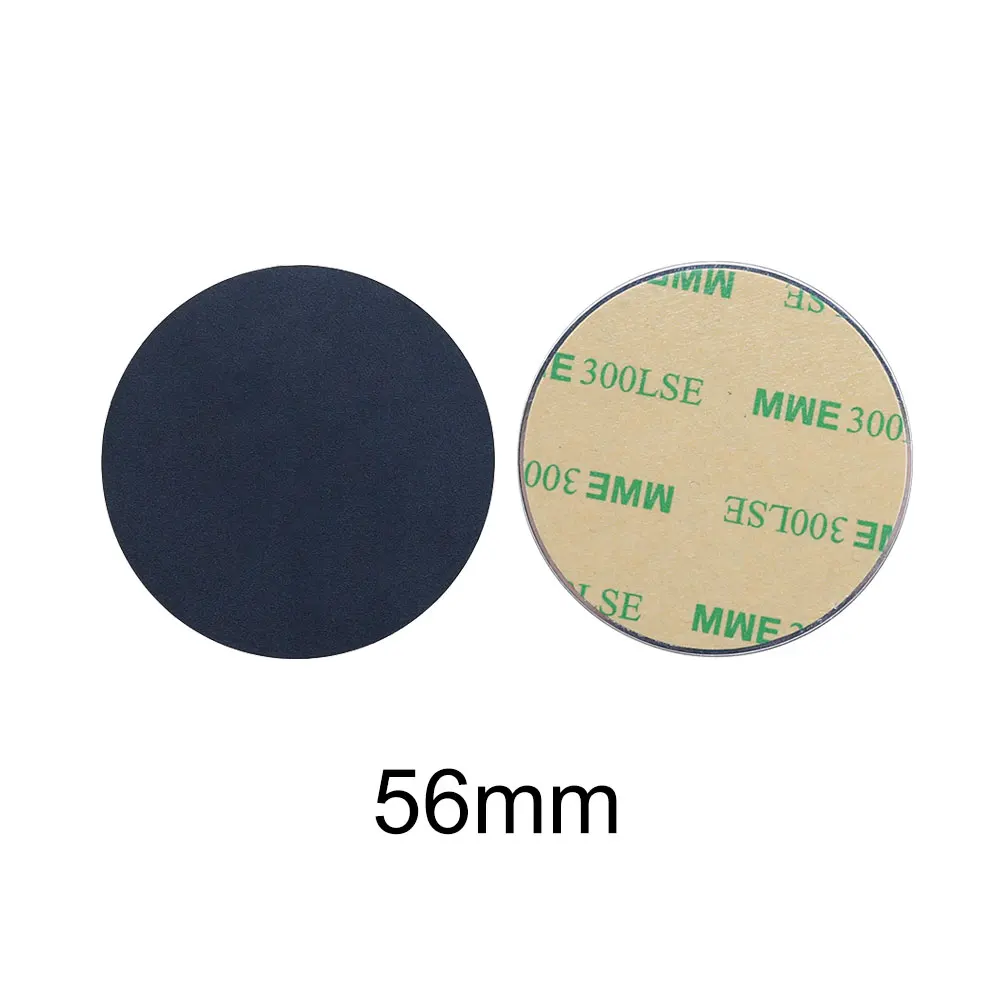 JCD 10 stücke Schwarz Magnetische Metall Platte Für Auto Telefon Halter Universal Eisen Blatt Disk Aufkleber Halterung Handy Magnet stehen