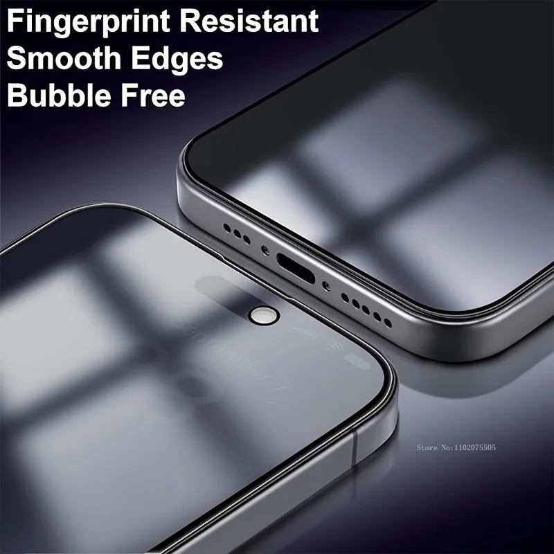 2 Piezas Protector de Pantalla Privacidad para iPhone 11 12 13 16 Pro 14 15 Pro Max Plus Vidrio Templado para iPhone 7 8 Plus X XR XS Max Vidrio 2