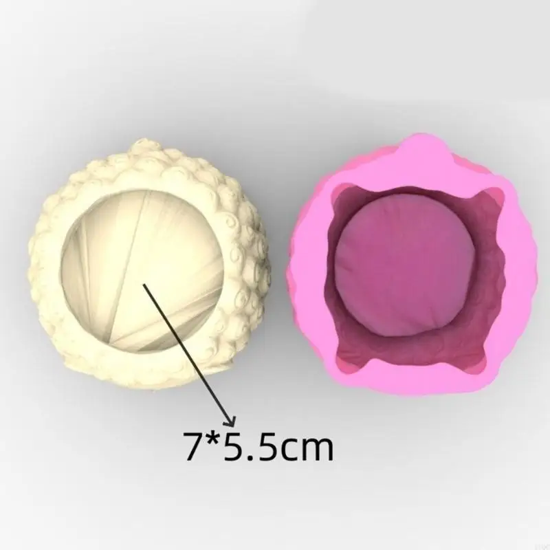 Holder Resin Mold Gypsum Flower Pots Silicone Molds Sheep Epoxy Resin Casting Molds for DIY Jewelry Storage Box