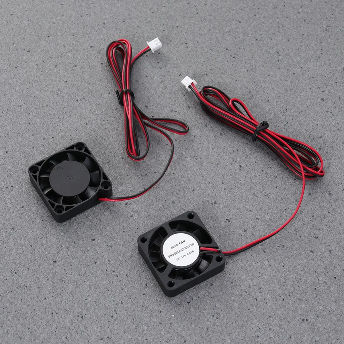 

4Pcs 4010 12V 0.12a 3D Printer Fan Brushless Cooling System High Efficiency Heat Dissipation 2Pin Wire for DIY Printer