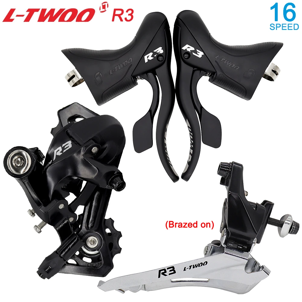 LTWOO R3 2X8 Speed Derailleur Goupset for Road Bike Shifter Brake Lever Front Rear Derailleurs Kit 16s Suit Compatible SHIMANO