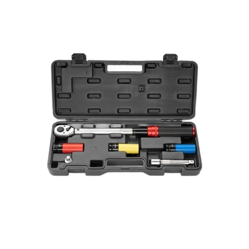 2026 6Pcs Preset Adjustable Torque Wrench Quick Spanner For Car Tire Spark Plug Maintenance
