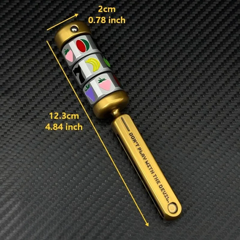 창의적인 과일 모양 행운의 피젯 스피너 재미있는 EDC 푸시 카드 피젯 장난감 스타일리시한 스트레스 해소 장난감 ADHD 집중력 장난감 사무실 장난감