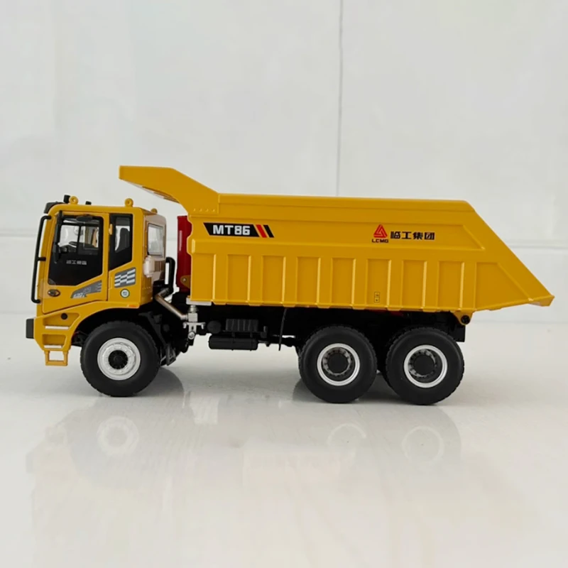 Diecast 1:35 Scale SDLG MT86 Off-highway Mine Dump Truckโลหะผสมวิศวกรรมเครื่องจักรคอลเลกชันของที่ระลึกจอแสดงผลของขวัญของเล่น