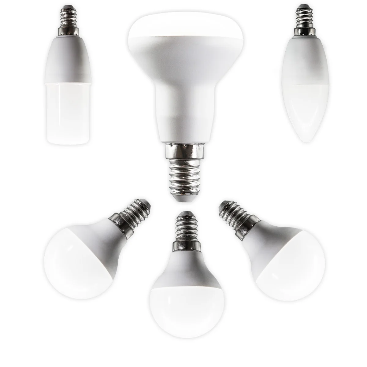 

10PCS 3W-9W LED Candle Bulb E14 LED Lamp Indoor Warm Cold White Light AC 220V 240V Led Light Bulb Home Decor Chandelier