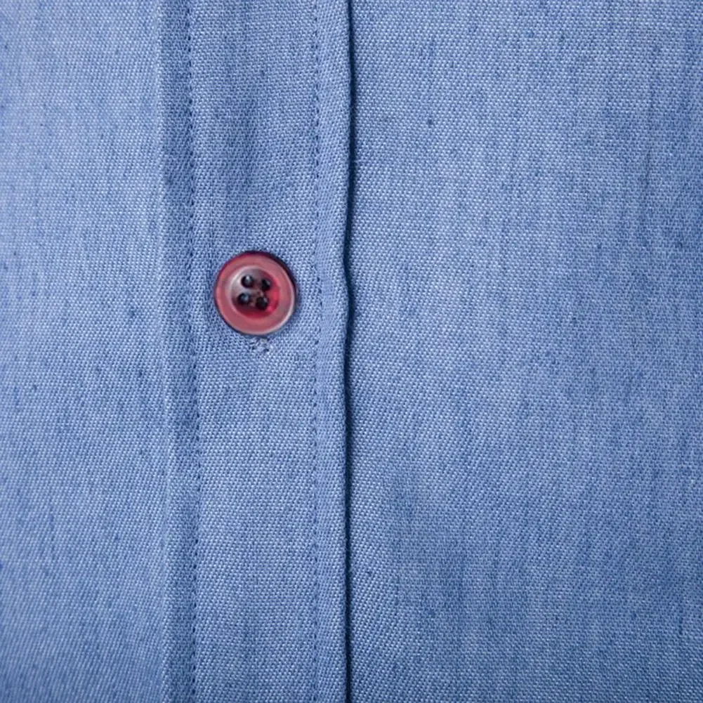 

Men's Denim Shirts 2025 Long Sleeve Dress Shirt for Men Fashion Slim Fit Casual Basic Jeans Shirts Long Sleeve Spring Tee Shirt