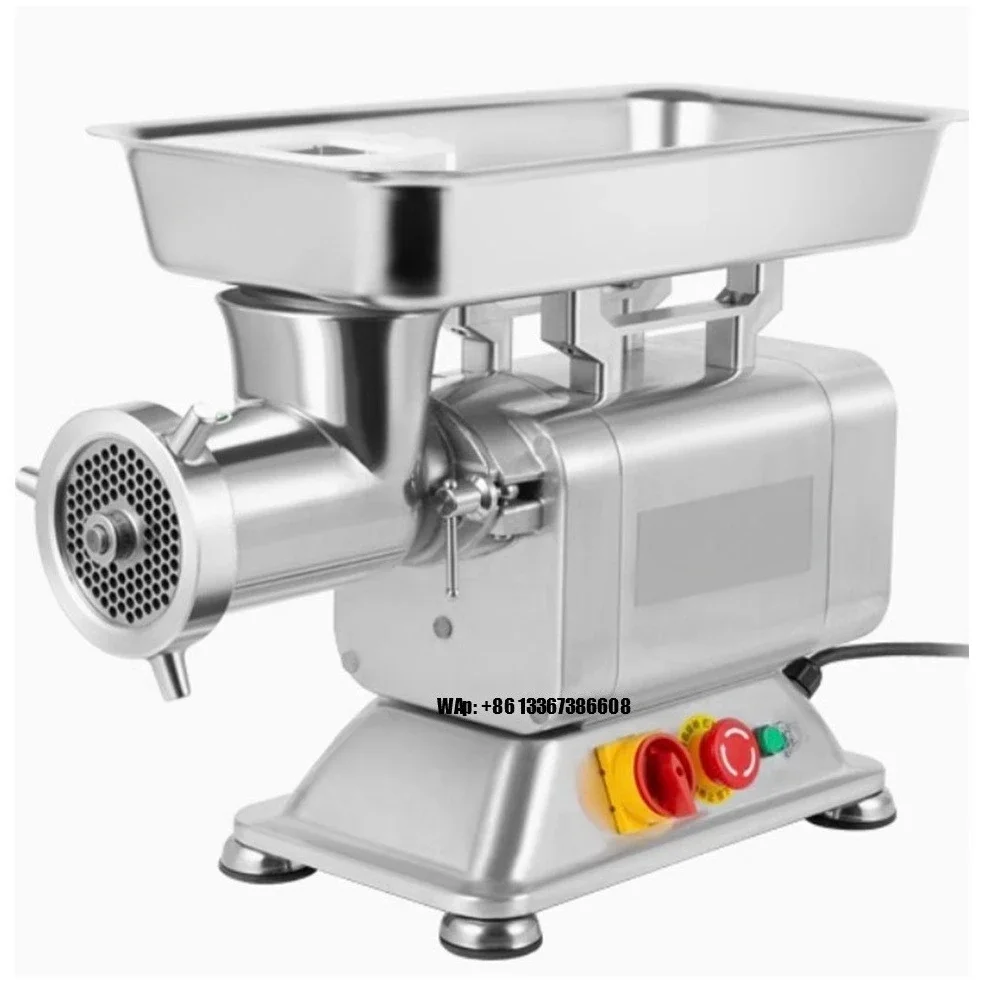 Electric Stainless Steel 12 22 32 42 Onion Vegetable Frozen Meat Grinder Mincer Mill Grinding Shredder Processing Machinery