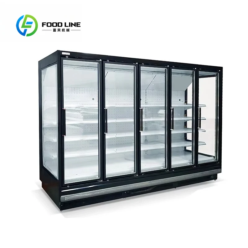 Customized Commercial Air Curtain Refrigerator - General Market Space Saving Open Display Cooler Hot Sale