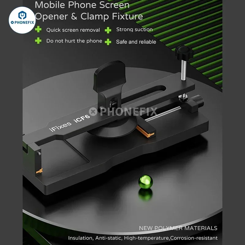 Imagem -03 - Ifixes Icf6 Universal Lcd Screen Separator Opener sem Aquecimento Ajustado Livremente Sucção Forte Display Remoção Reparação Fixture Tool