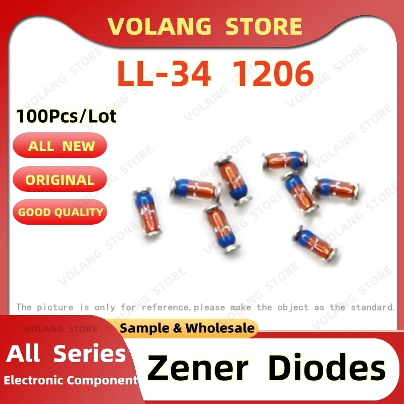 LL34 Zenerdiode: De Onmisbare Component voor Precieze Spanningsregeling in Elektronische Projecten