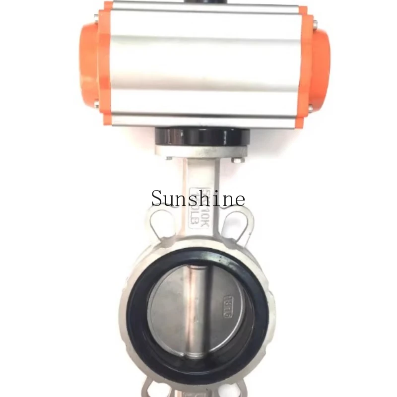 

Valve D671X-16P Pneumatic Stainless Steel Clip Butterfly Good Corrosion Resistant DN65 80 100