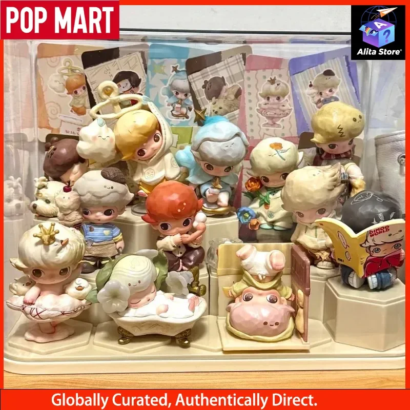 

Popmart Dimoo The Missing Day Series Blind Box Genuine Dimoo Anime Action Figure Surprise Mystery Box Dolls Kids Xmas Gift Toy