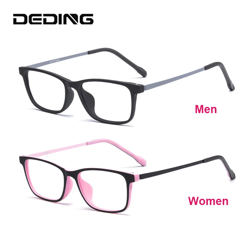 Ultralight Titanium & TR90 Glasses Frame Men Women Myopia Hyperopia Optical Eyeglasses Rectangle Prescription Eyewear DD1630 image 4