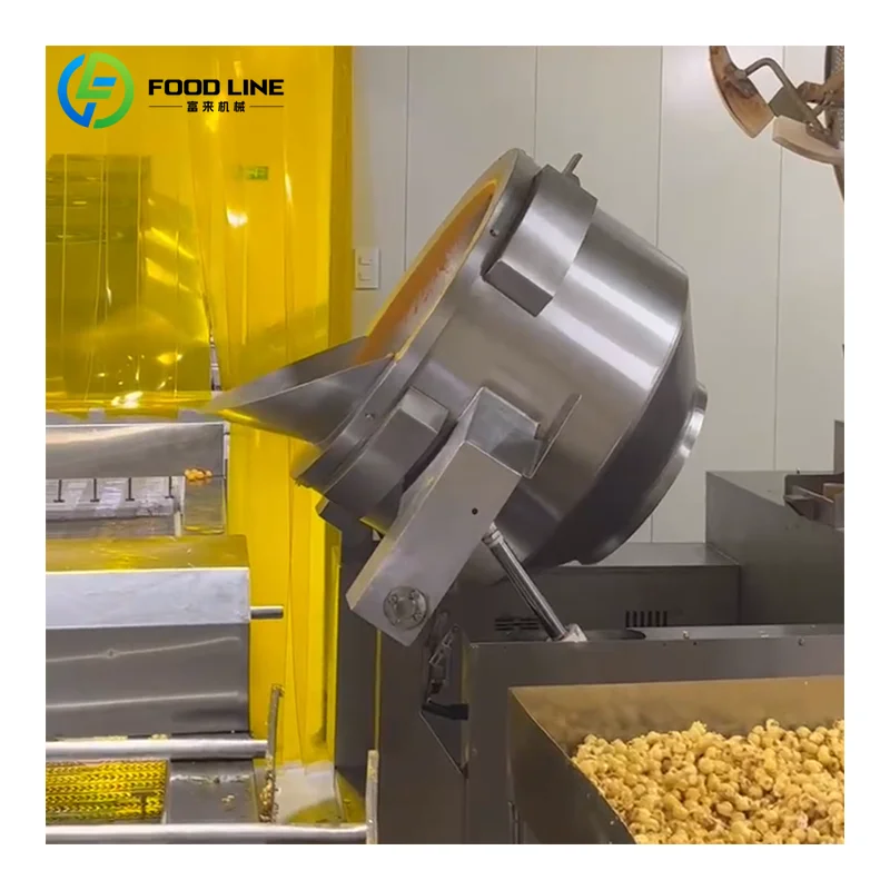 Customized Best Selling Gas Popcorn Machine Caramel Flavored Popcorn Machine Commercial Electric Heating Popcorn Machine