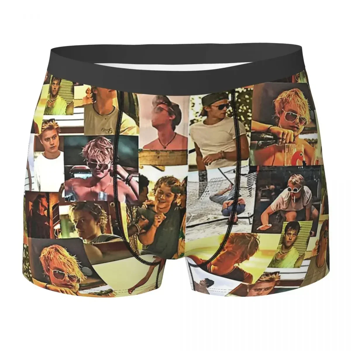 

Boxer Underpants Shorts JJ Maybank - Rudy Pankow Throw Blanket Panties Male Comfortable Underwear for Homme Man Boyfriend Gifts