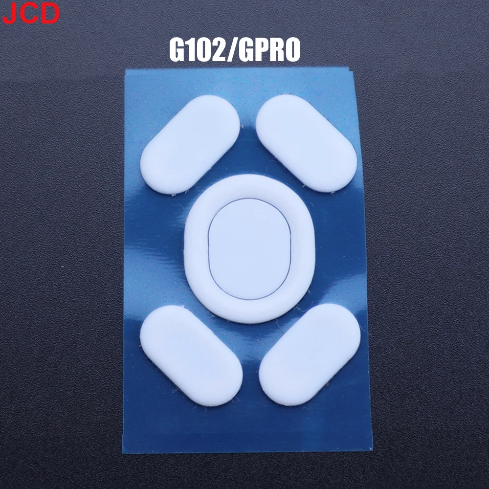 JCD 1Set White Mouse Feet Sticker For Logitech G302 G303 G304 G305 G402 G405 GPRO G502 G502X G903 GPW Mouse Skates Feet Pads view 6