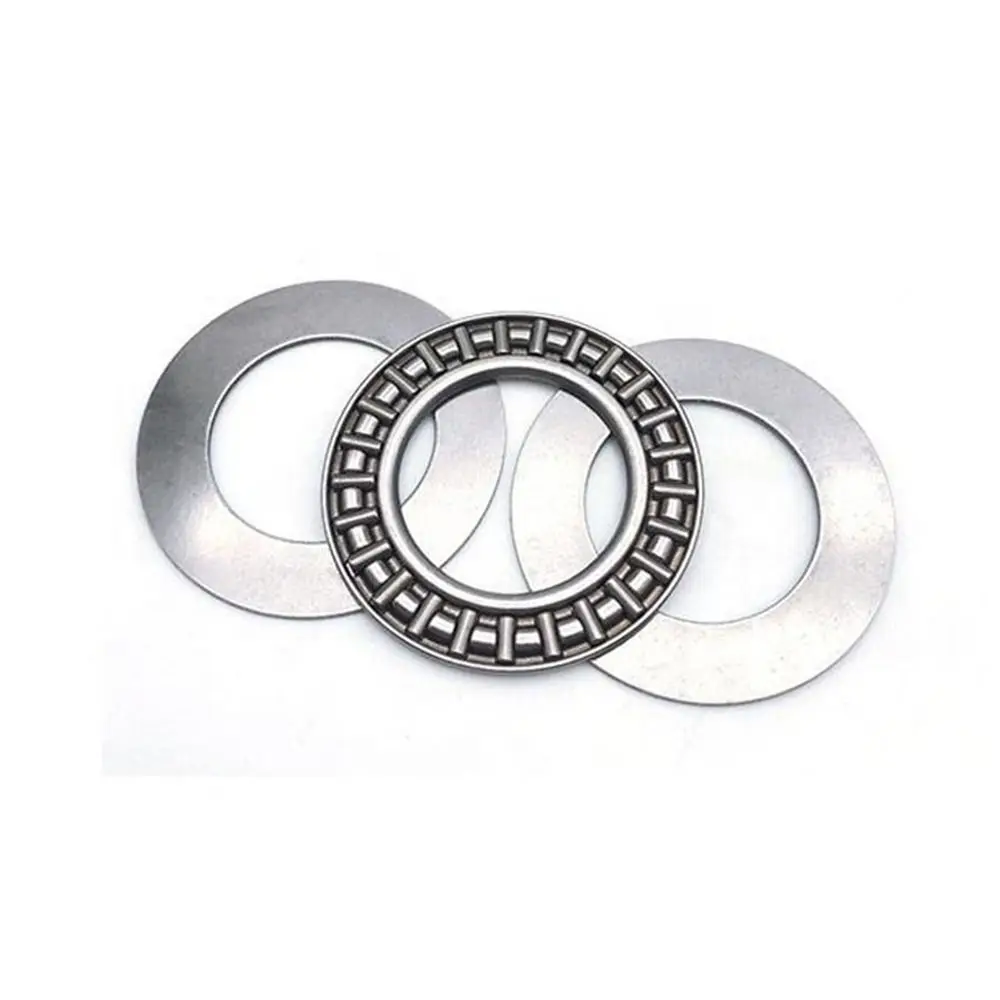 10Sets AXK0619-3047 Thrust Needle Roller Bearing Chrome Bearing Steel Steel Cage Plane Thrust Bearing 4mm Thickness 2AS Washers
