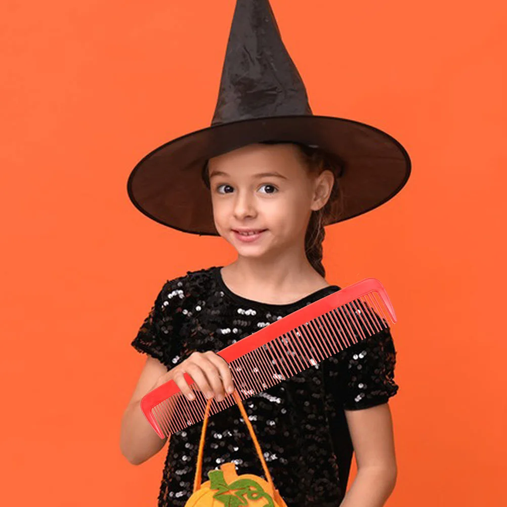 

Huge Clown Comb Giant Wide Tooth Prop for Halloween Masquerade Cosplay Durable Unique Party Favor Huge Comb Halloween