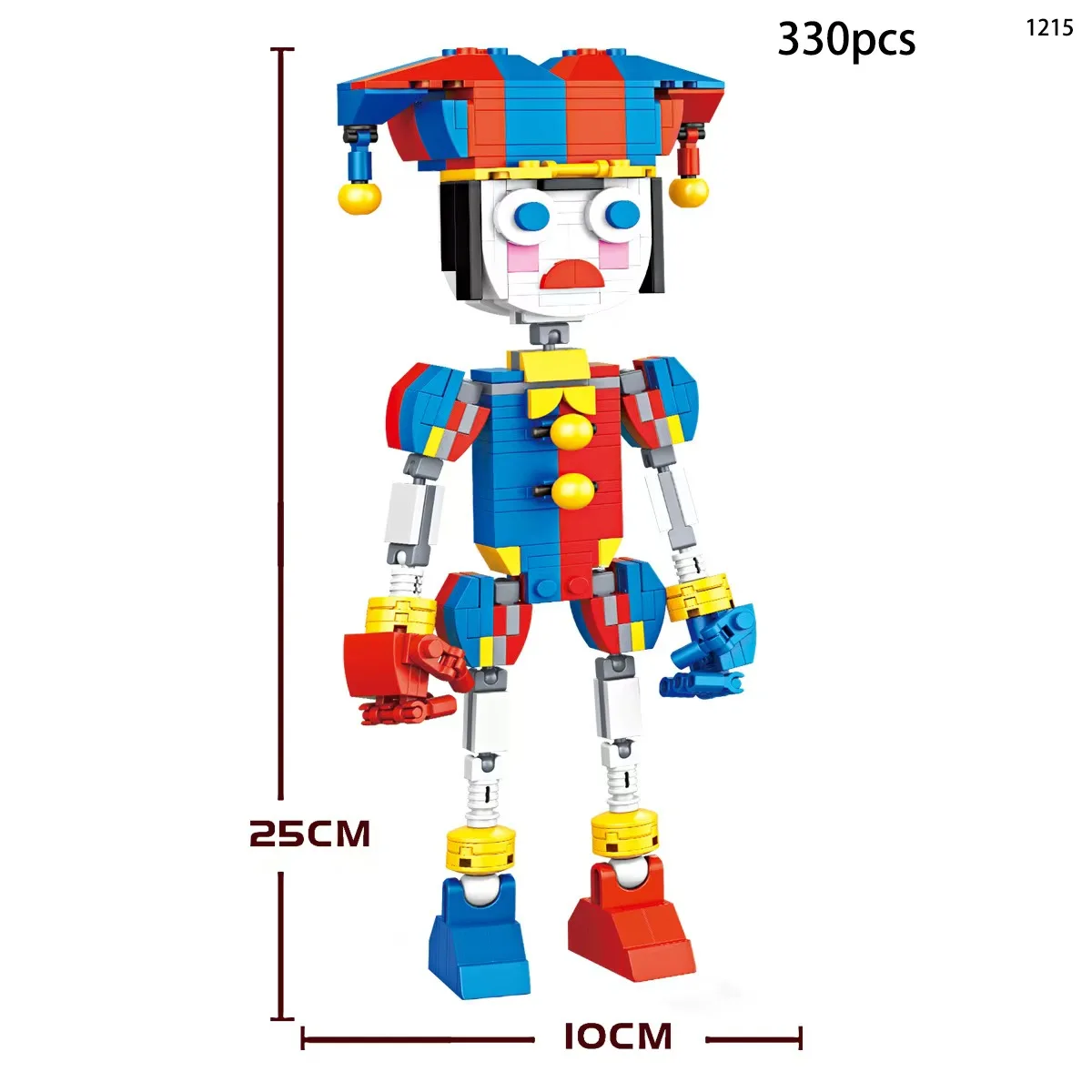 Amazing Digital Circus Magical Digital Circus Pomni Jax Kinger Action Figure Assembly Building Block Children Toy Christmas