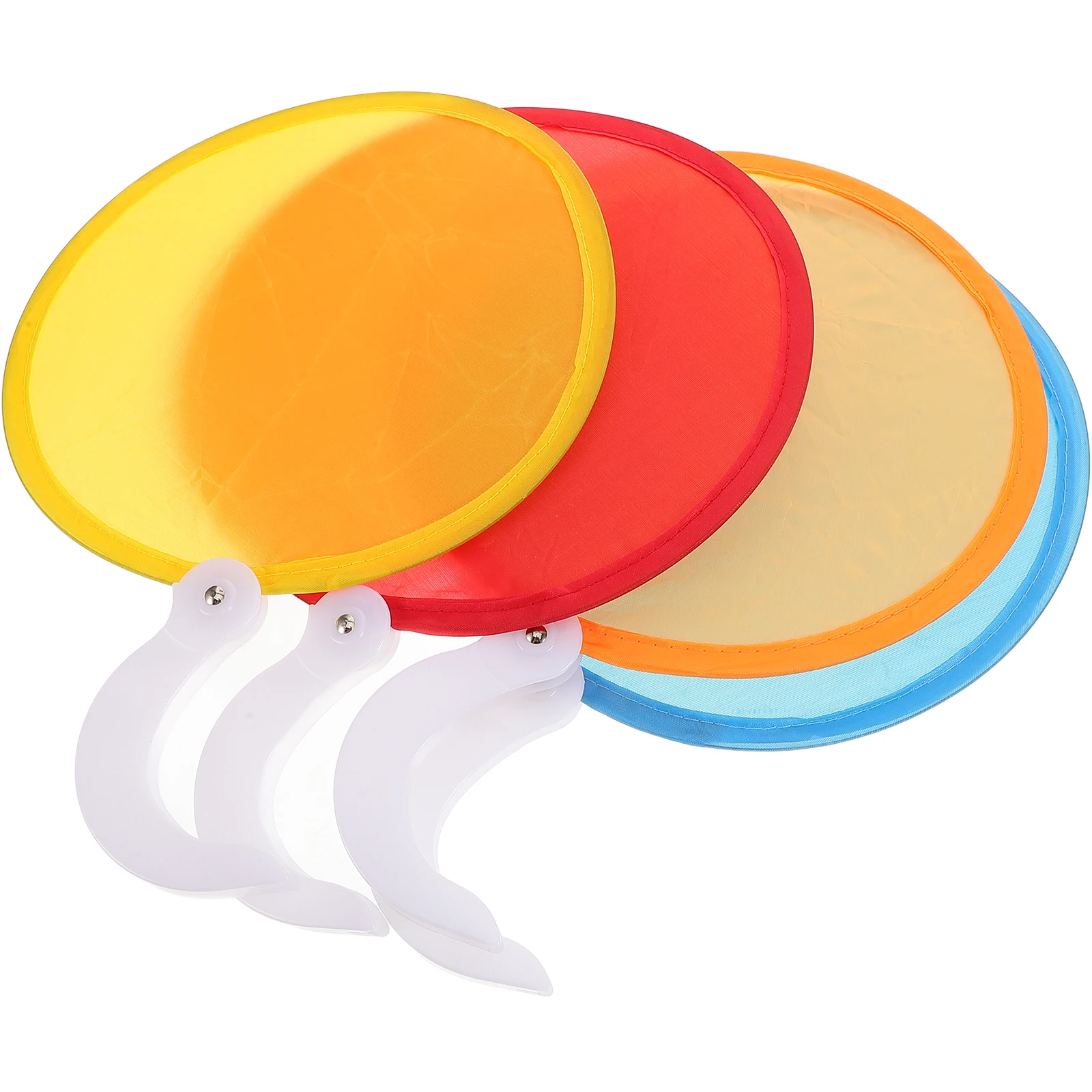 

4Pcs Retro Blank Paper Fans DIY Graffiti Hand Fans for Home Decoration and Creative Activities Performance Fan