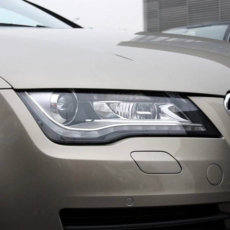 

Крышка объектива передней фары автомобиля, абажуры для Audi A7 RS7 2011-2014, прозрачная крышка из плексигласа, корпус линзы для фар автомобиля