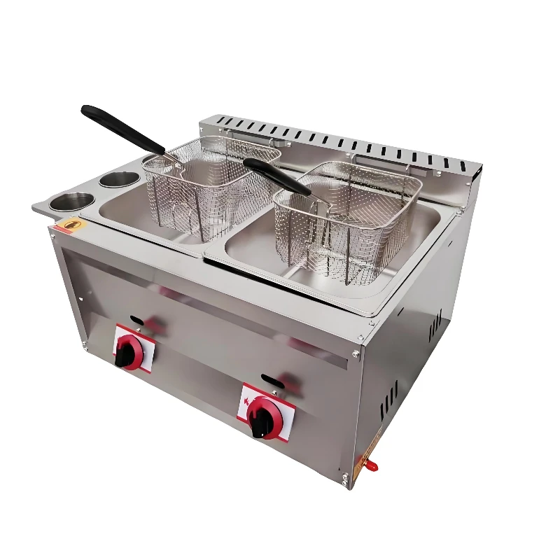8L Commercial Counter Top Restaurant Gas Fryer French Frying Industrial Chicken Fryer/Fried Chicken Fryer/Commercial Deep Frye
