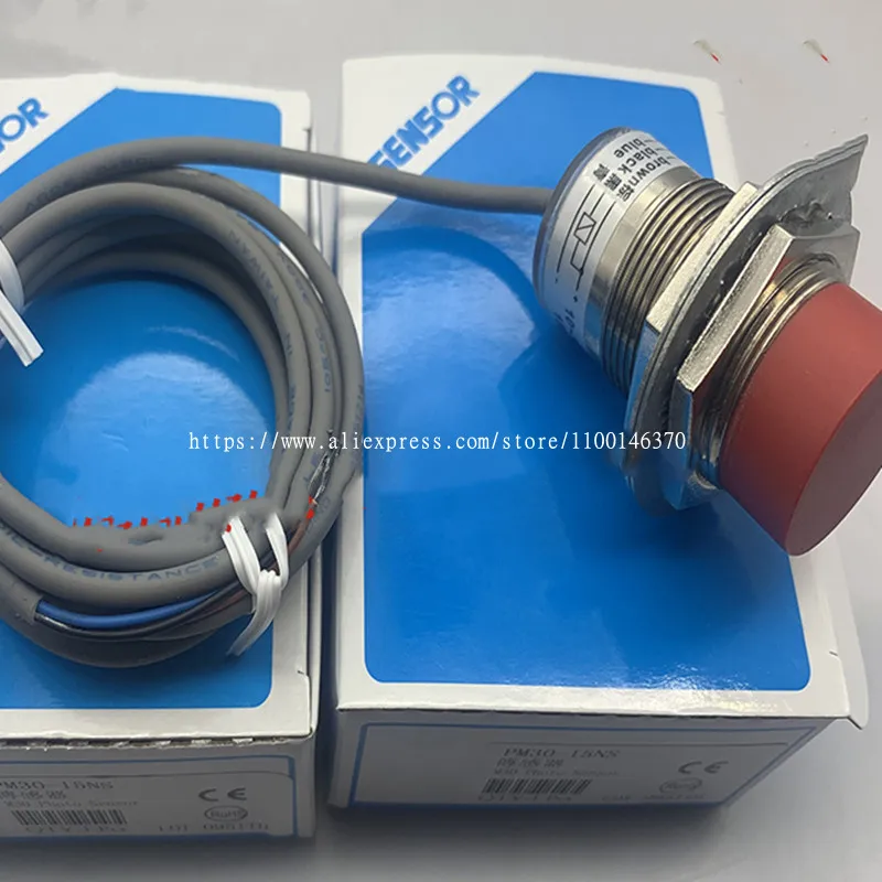 3Pcs  New High Quality Fotek Proximity Switch PM30-15N PM30-15P PM30-15NS PM30-20N PM30-15NB PM30-15PB